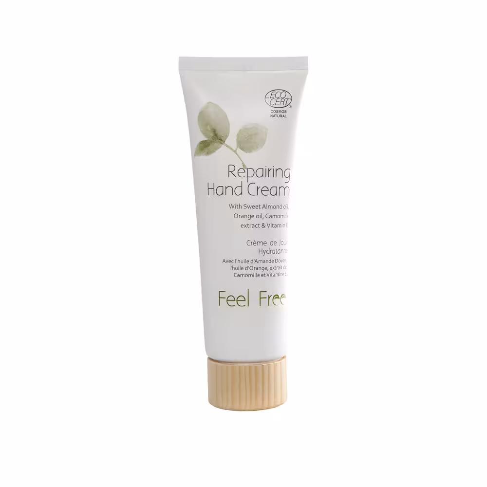 کرم ترمیم کننده دست فوری فیل فری مدل Feel Free Repairing Hand Cream