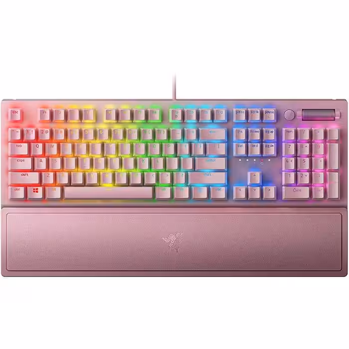 کیبورد گیمینگ ریزر Keyboard Razer BLACKWIDOW V3 Quartz