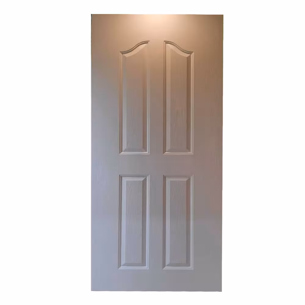 درب آماده اتاقی چهارقاب ابرویی HDF