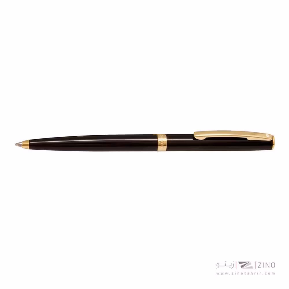 خودکارنفیس شیفر ساگاریس مشکی لاکی گیره زرد