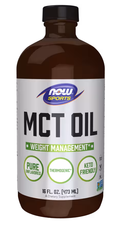 روغن MCT مایع 473 میلی لیتر NOW