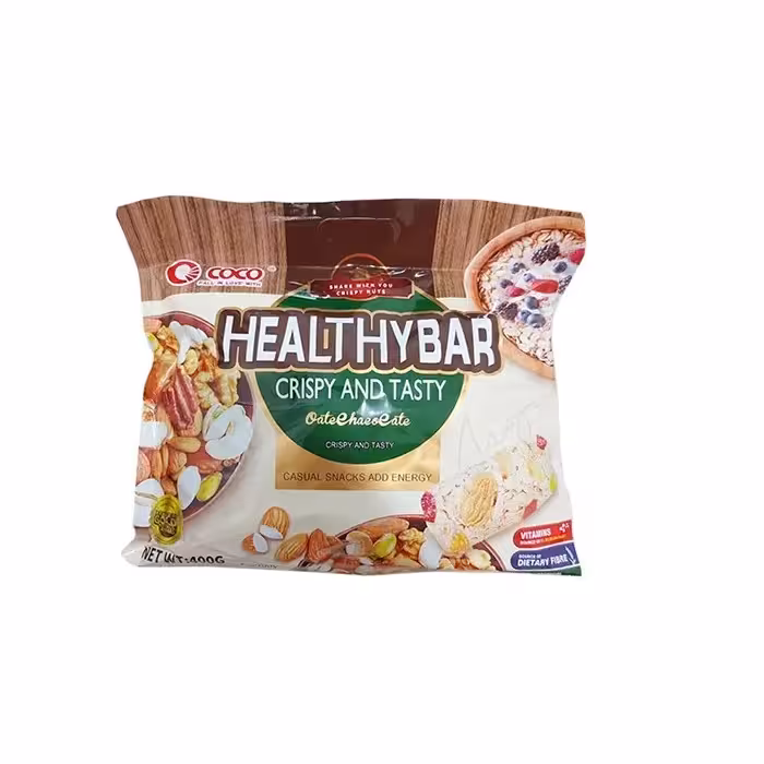 غلات بار شکلاتی هلثی بار Coco Health Bar وزن 400 گرم