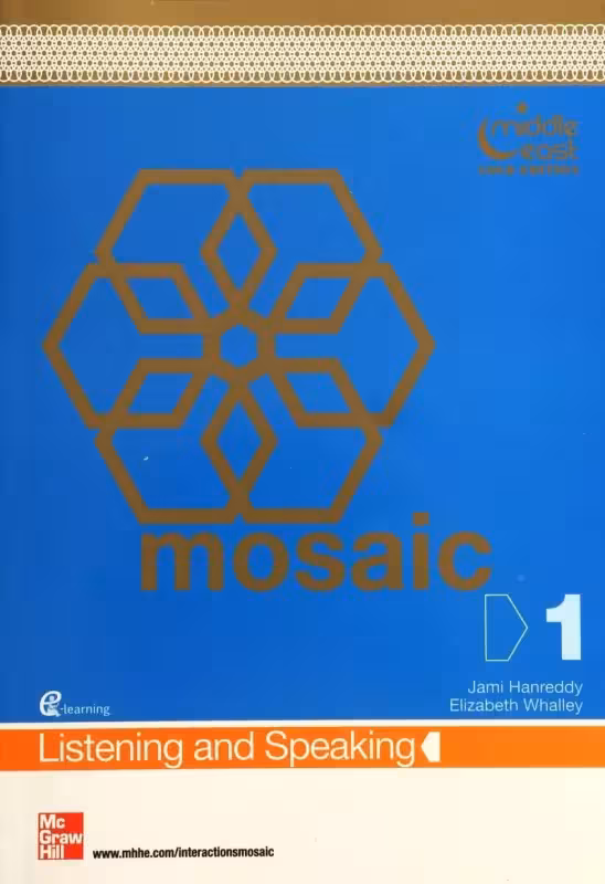 موزاییک | کتاب انگلیسی Mosaic 1 Listening and Speaking gold edition