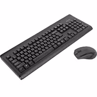 کیبورد و ماوس بی سیم ای فورتک مدل 6100F | کالا مکس