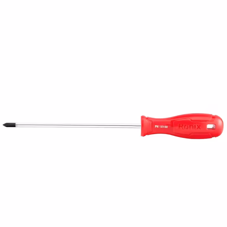 پیچ گوشتی چهارسو 5×150 پلاستیکی رونیکس RH-2872