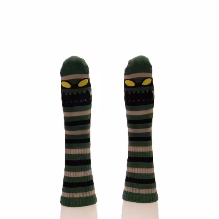 جوراب Toymachine مدل Monster یشمی