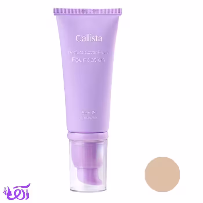 کرم پودر فلوئیدی کالیستا PERFECT COVER شماره F02 حجم 40ML