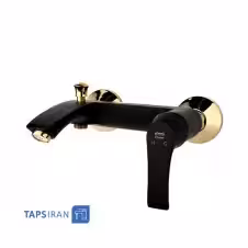 شیر حمام راسان مدل لوتوس مشکی | تپس ایران فروشگاه آنلاین شیرآلات