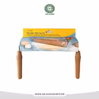 وردنه چوبی دو دسته ووشن 101065