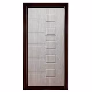 درب اتاق خواب با طراحی لوکس و شیار CNC کد 1005