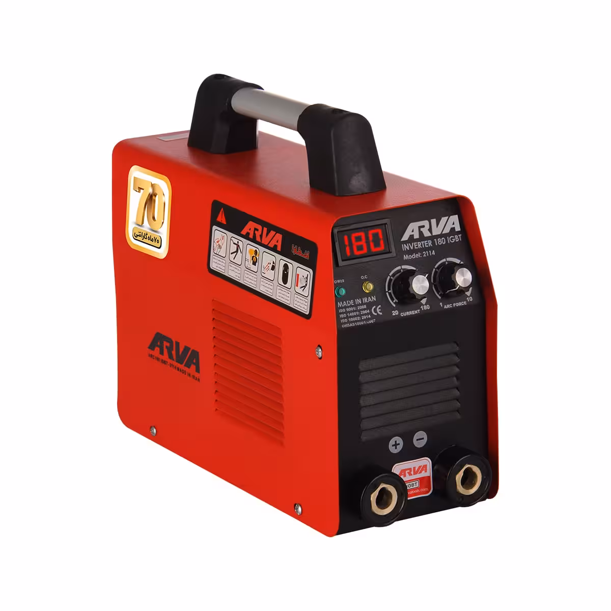 اینورتر جوشکاری آروا 180 آمپر IGBT مدل 2114
