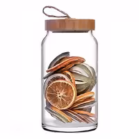 بانکه حبوبات و جا ادویه درب بامبو پاشاباغچه Voody-43593