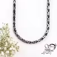 گردنبند (زنجیر) کرال برند استیل کد 19118