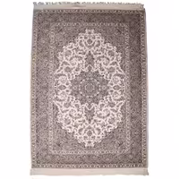 فرش دستباف شش متری مدل اردکان طرح شبنم کد 4030251