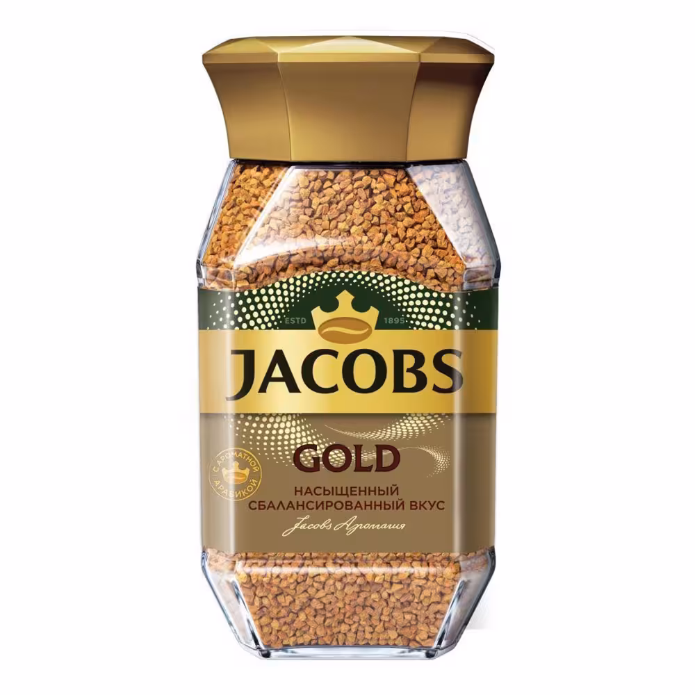قهوه فوری جاکوبز گلد Jacobs Gold وزن 190 گرم