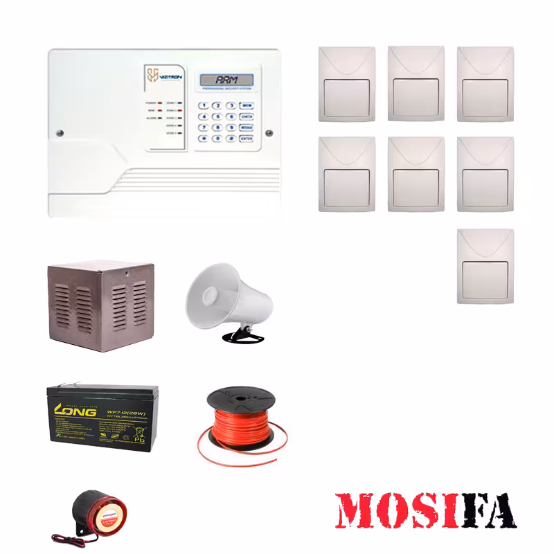 پکیج دزدگیر اماکن ویزیترون مدل VF7