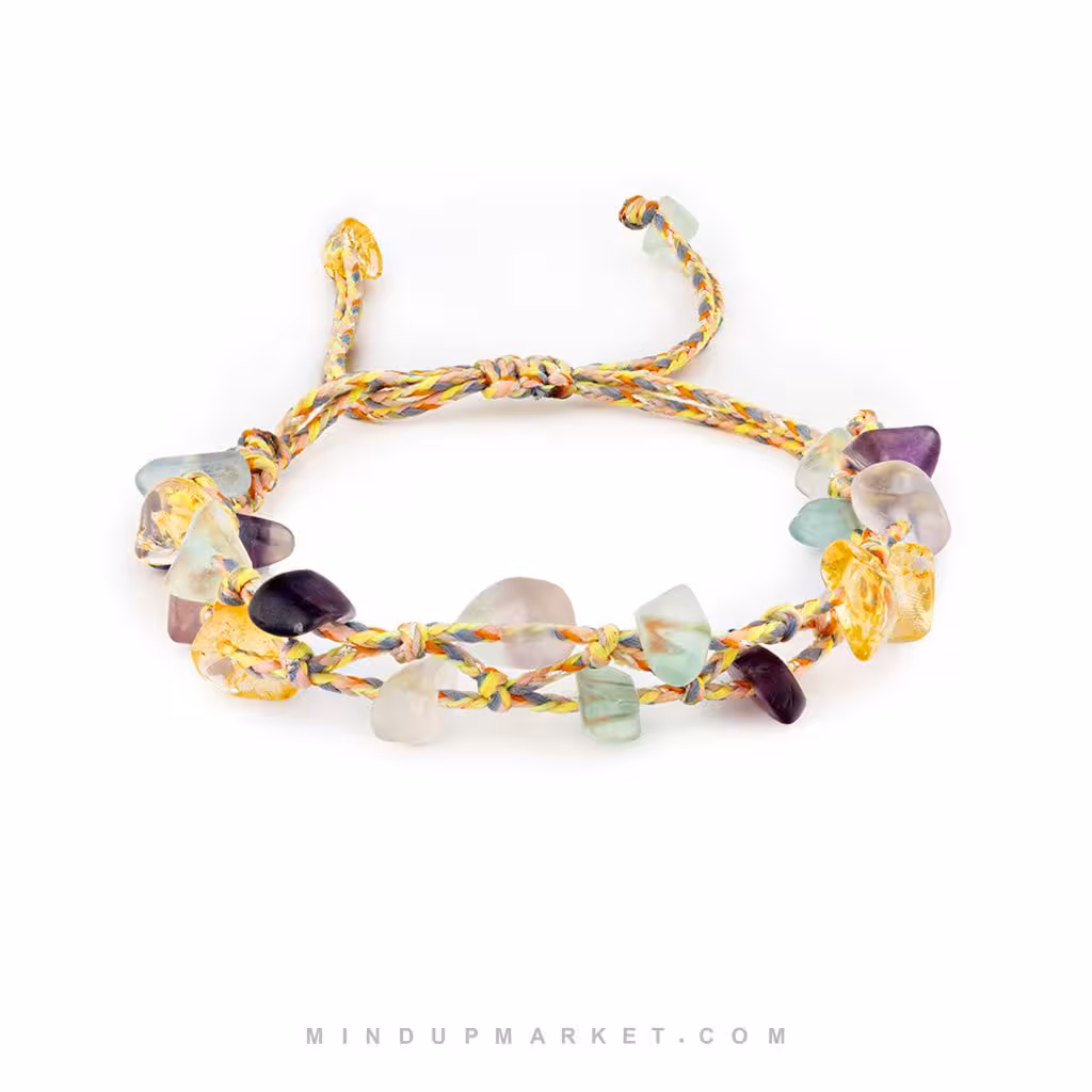 دستبند زفیروس فلوریت