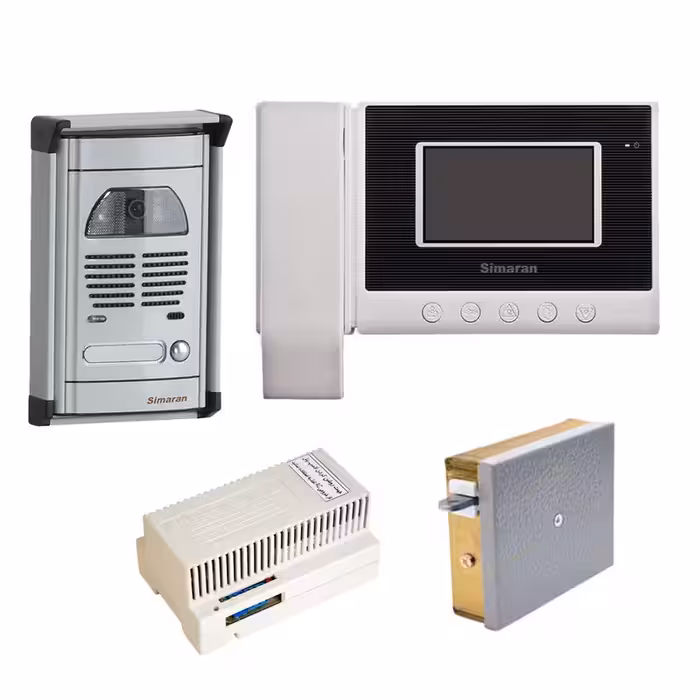درب بازکن تصویری سیماران مدل VFC1HS43 مجموعه 4 عددی | چاوه