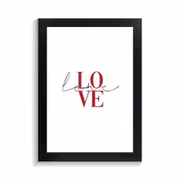 تابلو عاشقانه طرح love کد PF-27092