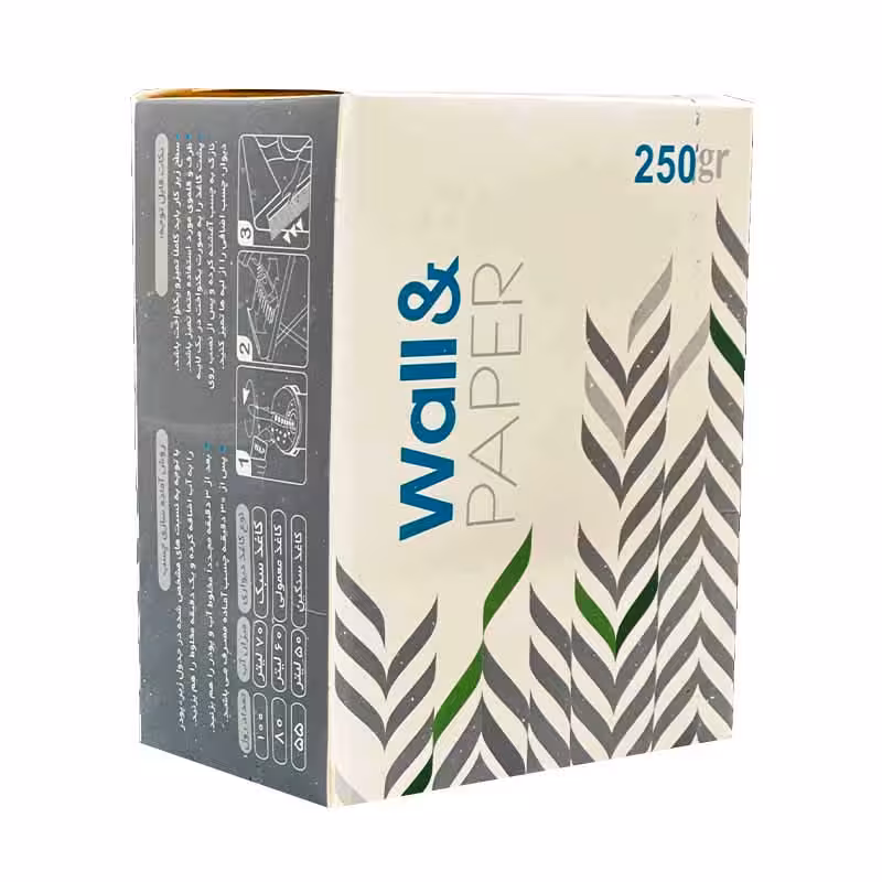 چسب کاغذ دیواری پودری w&p