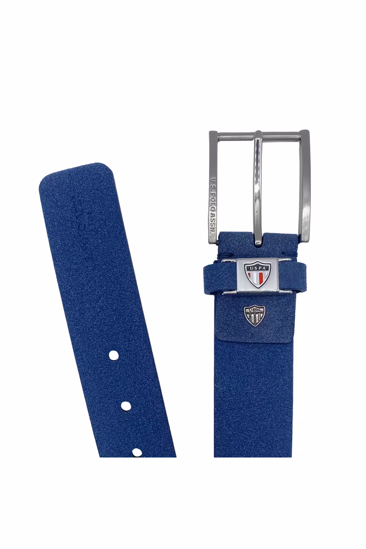 کمربند آبی مردانه تسمه اورجینال US Polo Assn