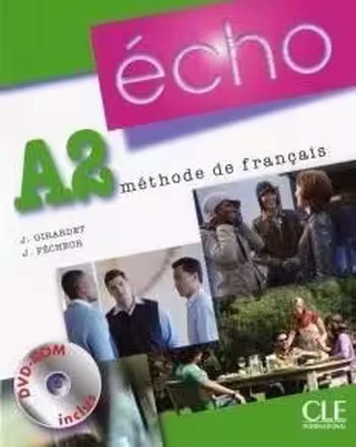 کتاب echo A2 livre de l’eleve   cahier   dvd   cd