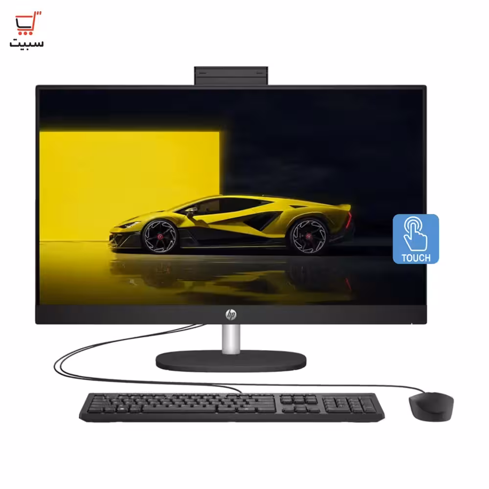 آل این وان 27 اینچی لمسی اچ پی مدل HP 27-CR0153NH i7 1355U 32G 2T SSD Intel Iris Xe FHD