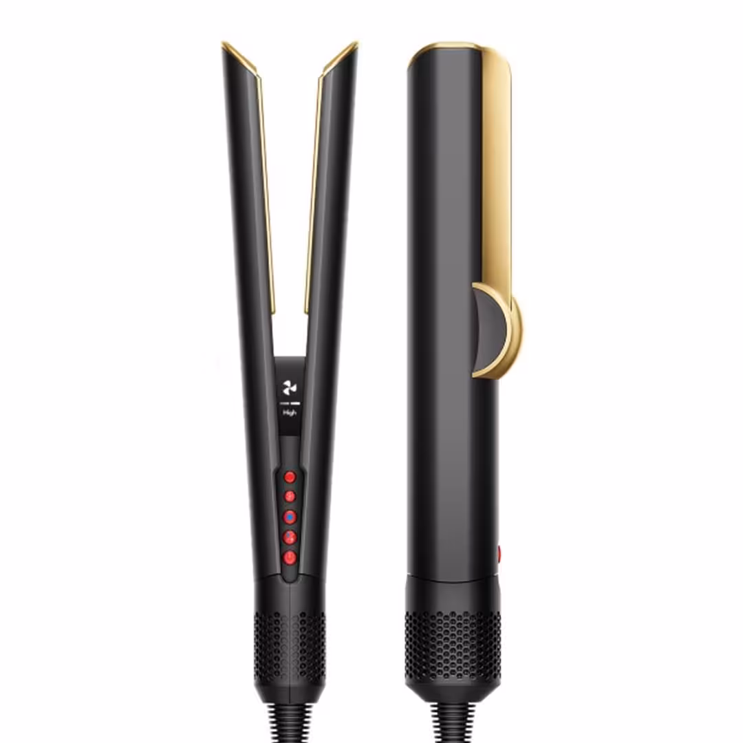 اتو مو سرامیکی دایسون dyson Airstrait HT01 Onyx Black/Gold