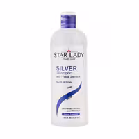 شامپو ضد زردی استار لیدی مدل Silver حجم 400 میلی لیتر  Starlady Silver Daily Shampoo 400 ml