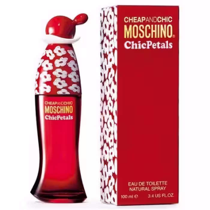 عطر و ادکلن زنانه موسچینو چیپ اند شیک پتالز ادوتویلت MOSCHINO CHEAP AND CHIC PETALS EDT FOR WOMEN