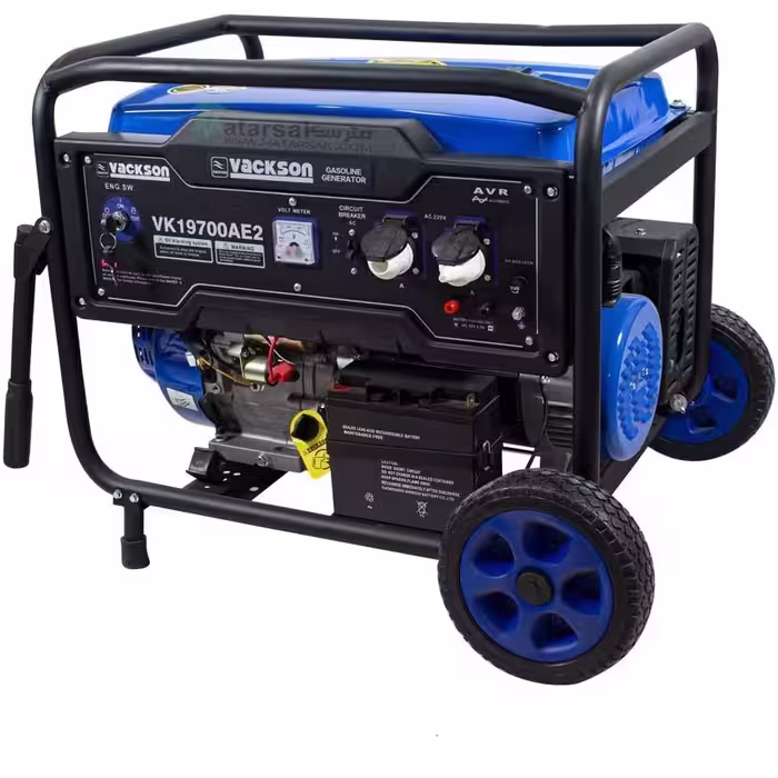 موتور برق بنزینی واکسون 9.5 کیلووات استارتی مدل VACKSON VK20700AE2