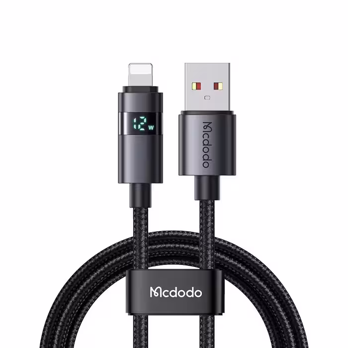 کابل شارژ آیفون لایتنینگ 3 آمپر کارپلی مک دودو مدل Mcdodo CA-649 طول 1.2 متر