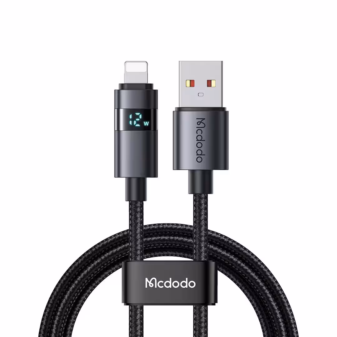 کابل شارژ آیفون لایتنینگ 3 آمپر کارپلی مک دودو مدل Mcdodo CA-649 طول 1.2 متر