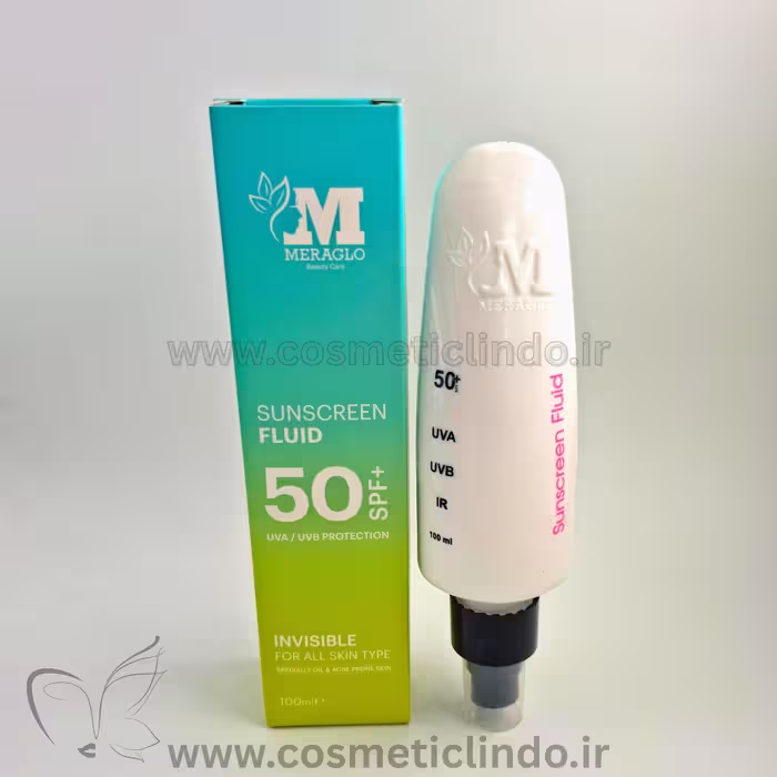 فلوئید ضدآفتاب مراگلو SPF50 حجم 100 میلی لیتر