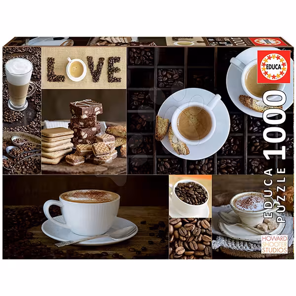 پازل 1000 قطعه Educa طرح قهوه
