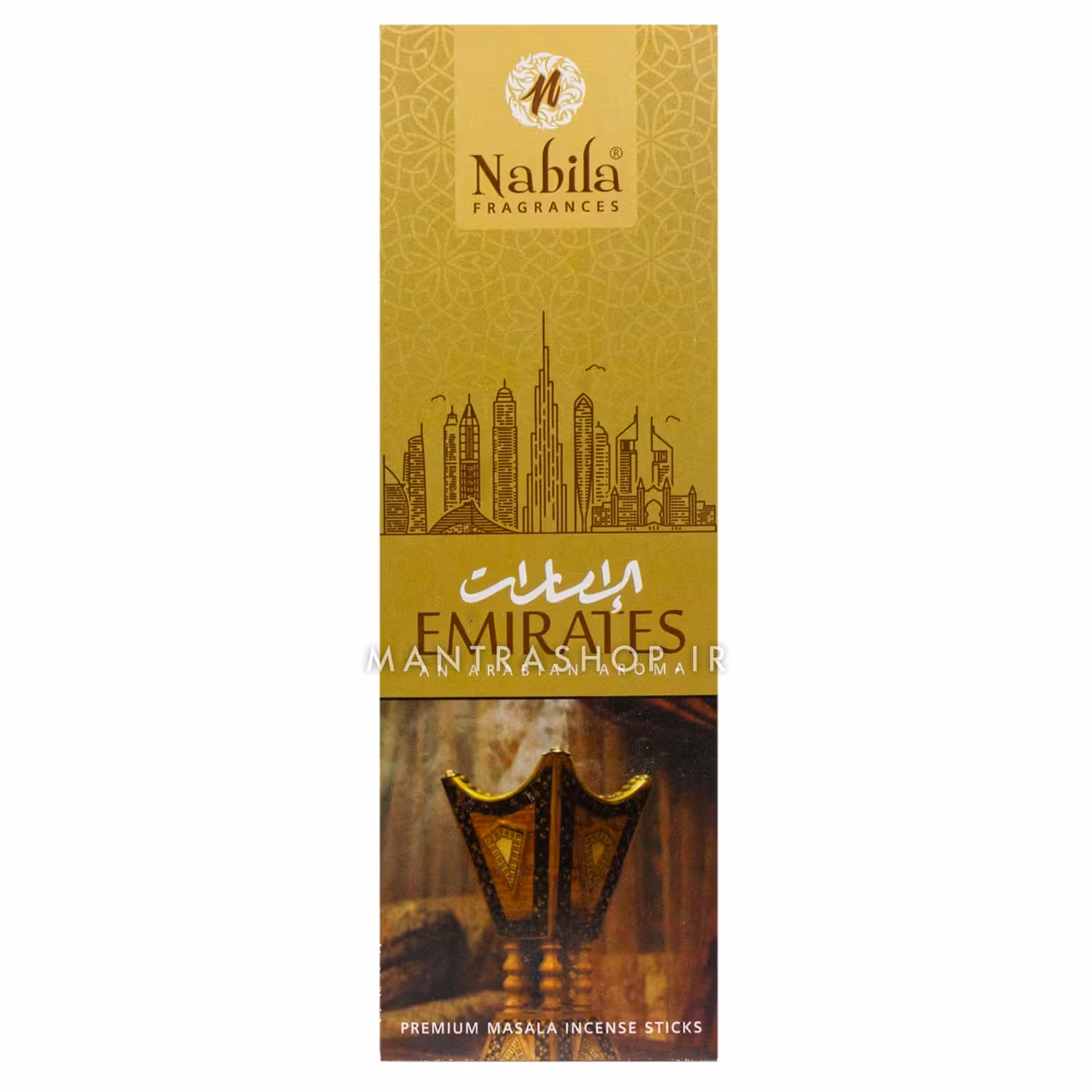عود دست ساز هندی Emirates برند Nabila (عود امارات)