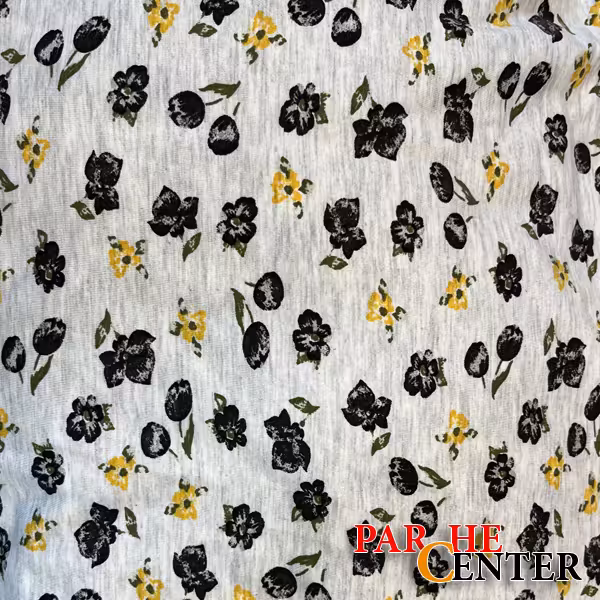 پارچه تریکو طرح دار کد556