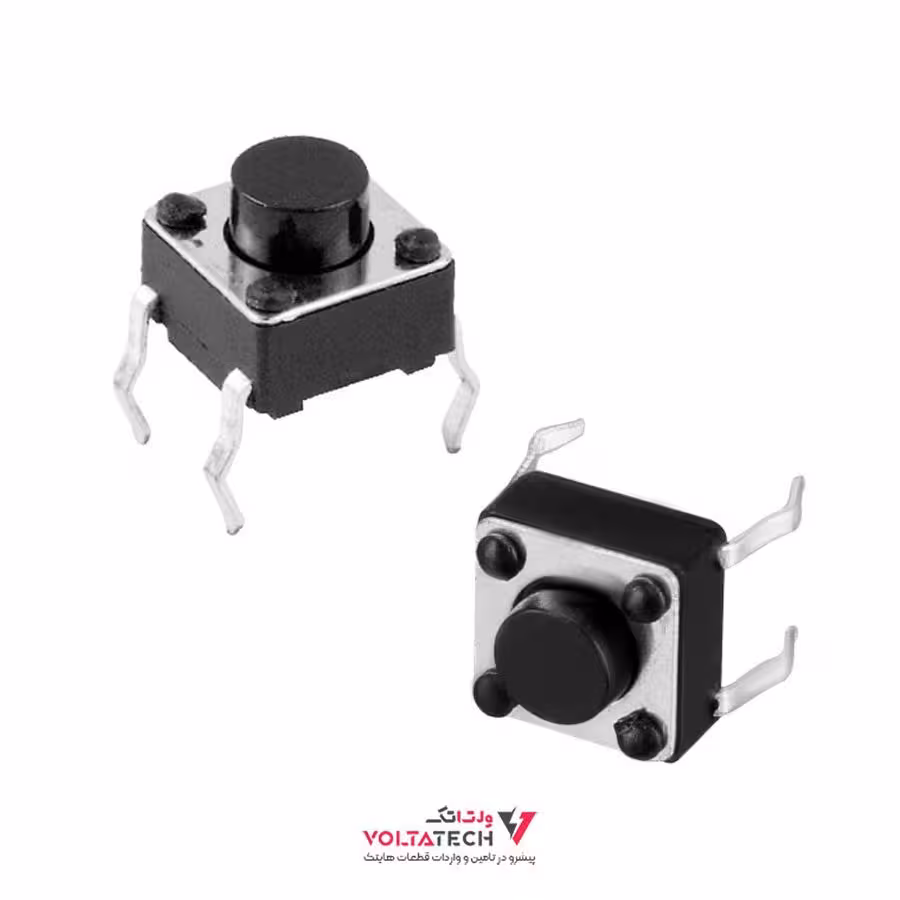 تک سوئیچ چهار پایه 6x6x6 mm