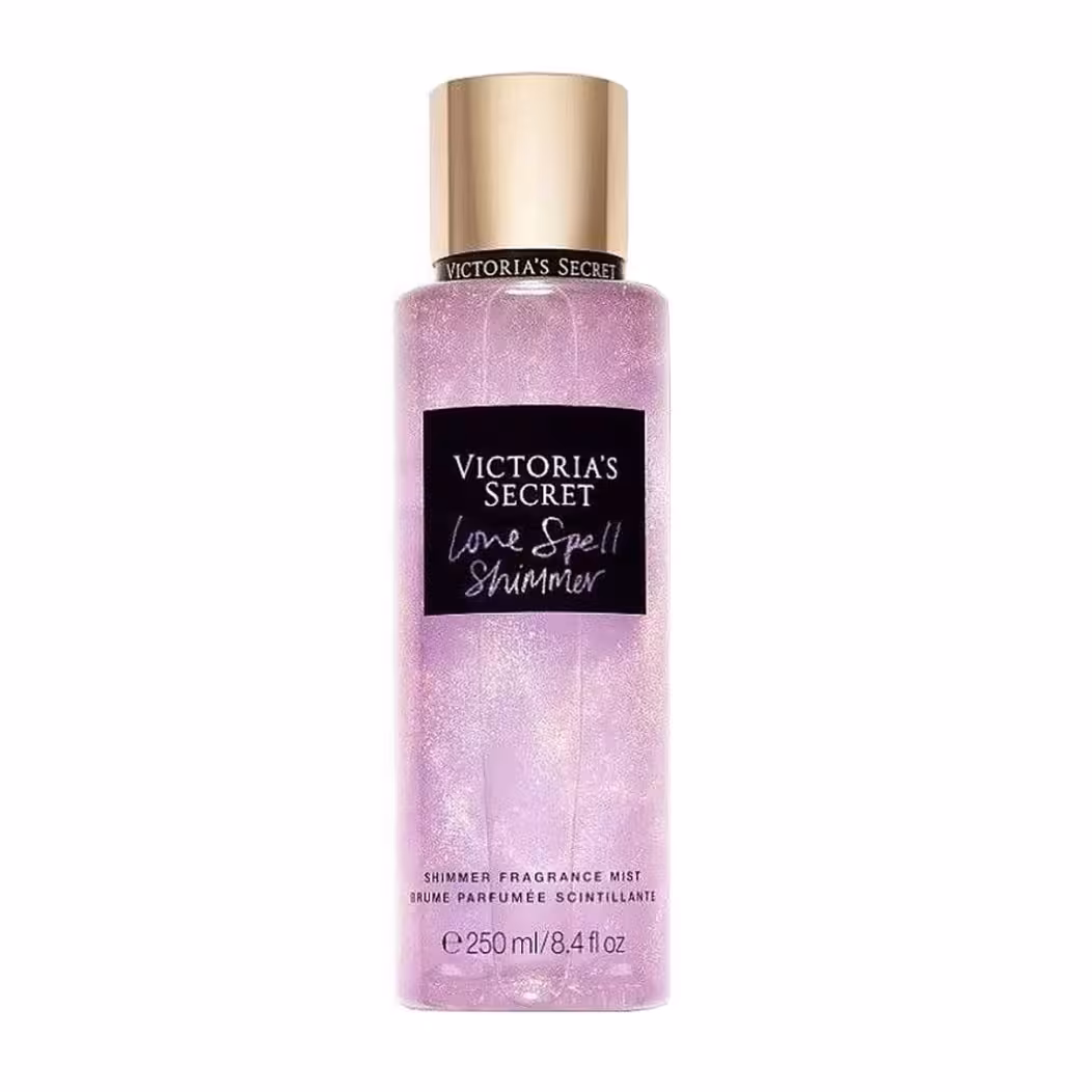 بادی اسپلش ویکتوریا سکرت Victorias Secret مدل love spell shimmer حجم 250 میلی لیتر