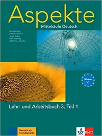 کتاب آلمانی Aspekte Niveau C1 mittelstufe deutsch lehrbuch   Arbeitsbuch mit  DVD