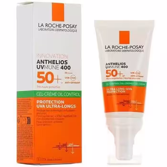 ژل کرم ضد آفتاب بی رنگ کنترل کننده چربی لاروشه پوزای SPF50 اورجینال