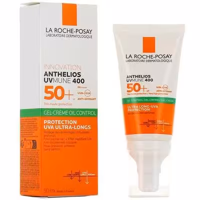 ژل کرم ضد آفتاب بی رنگ کنترل کننده چربی لاروشه پوزای SPF50 اورجینال
