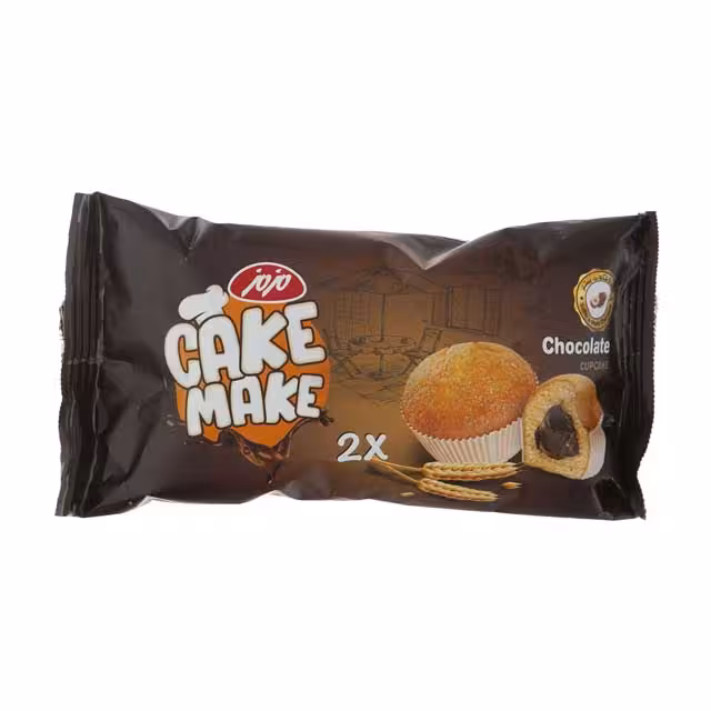 کیک میک دوقلو با کرم شکلاتی مزمز 60 گرمی