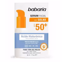 مشخصات، خرید و قیمت سرم صورت باباریا  SPF50 حاوی هیالورونیک اسید مناسب انواع پوست حجم 30 میل ⭐️ ویان مارکت