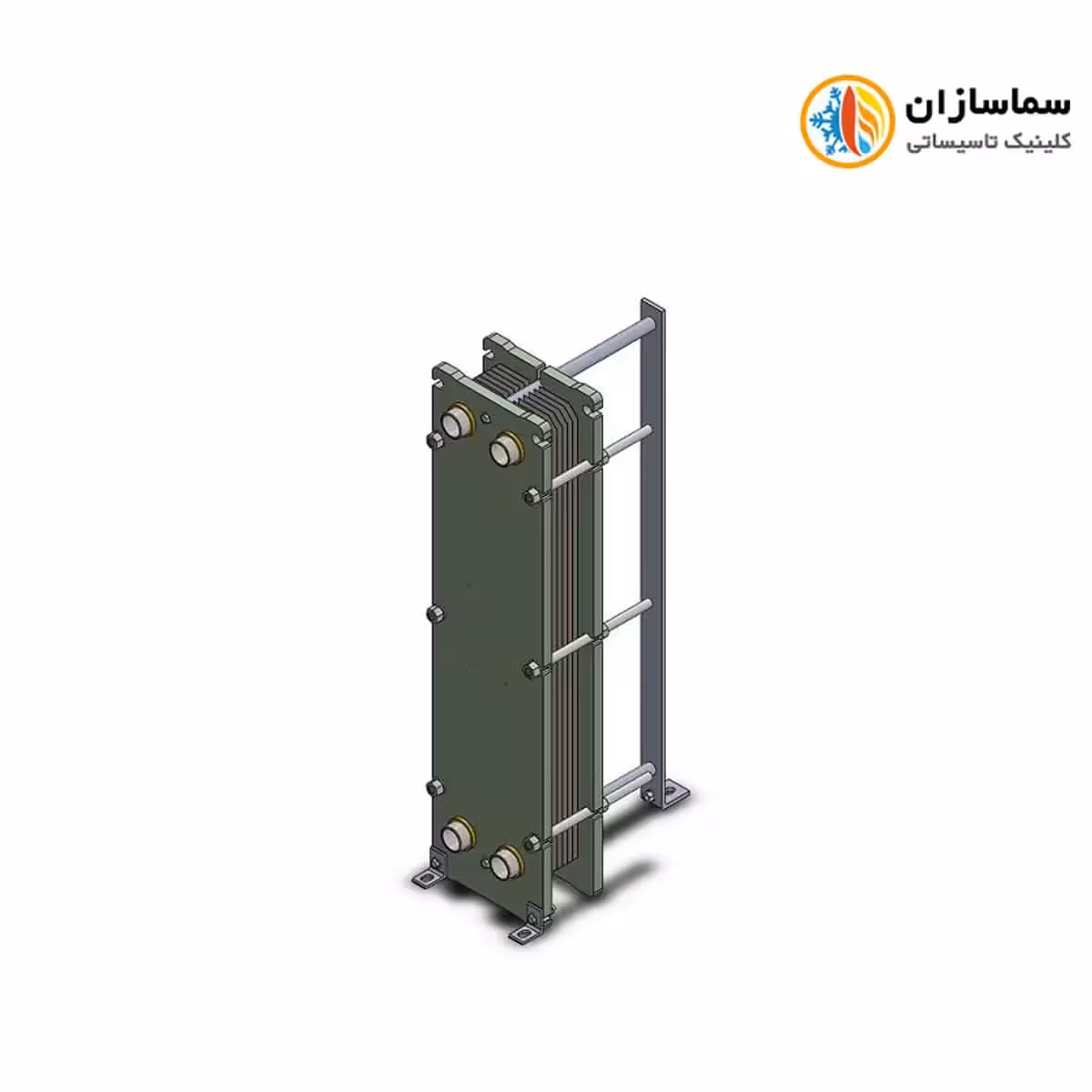 مبدل حرارتی صفحه ای سهند مدل SD06