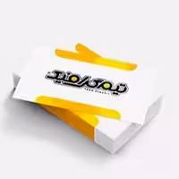 کارت ویزیت گلاسه300 گرم مات یکرو