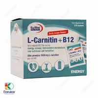 ساشه ال کارنیتین پلاس B12 یوروویتال 14 عدد