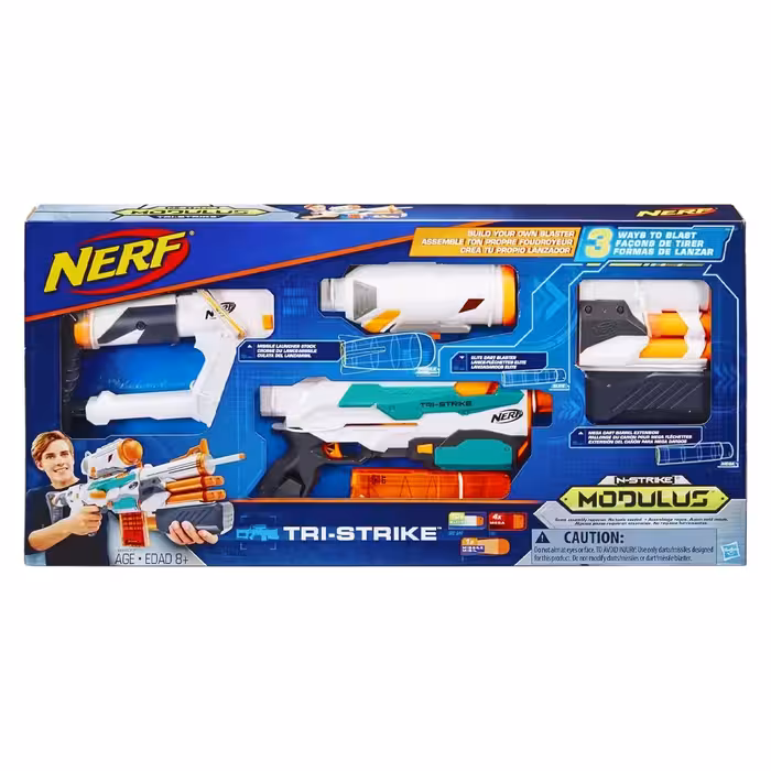 تفنگ نرف Nerf مدل Modulus Tri-Strike