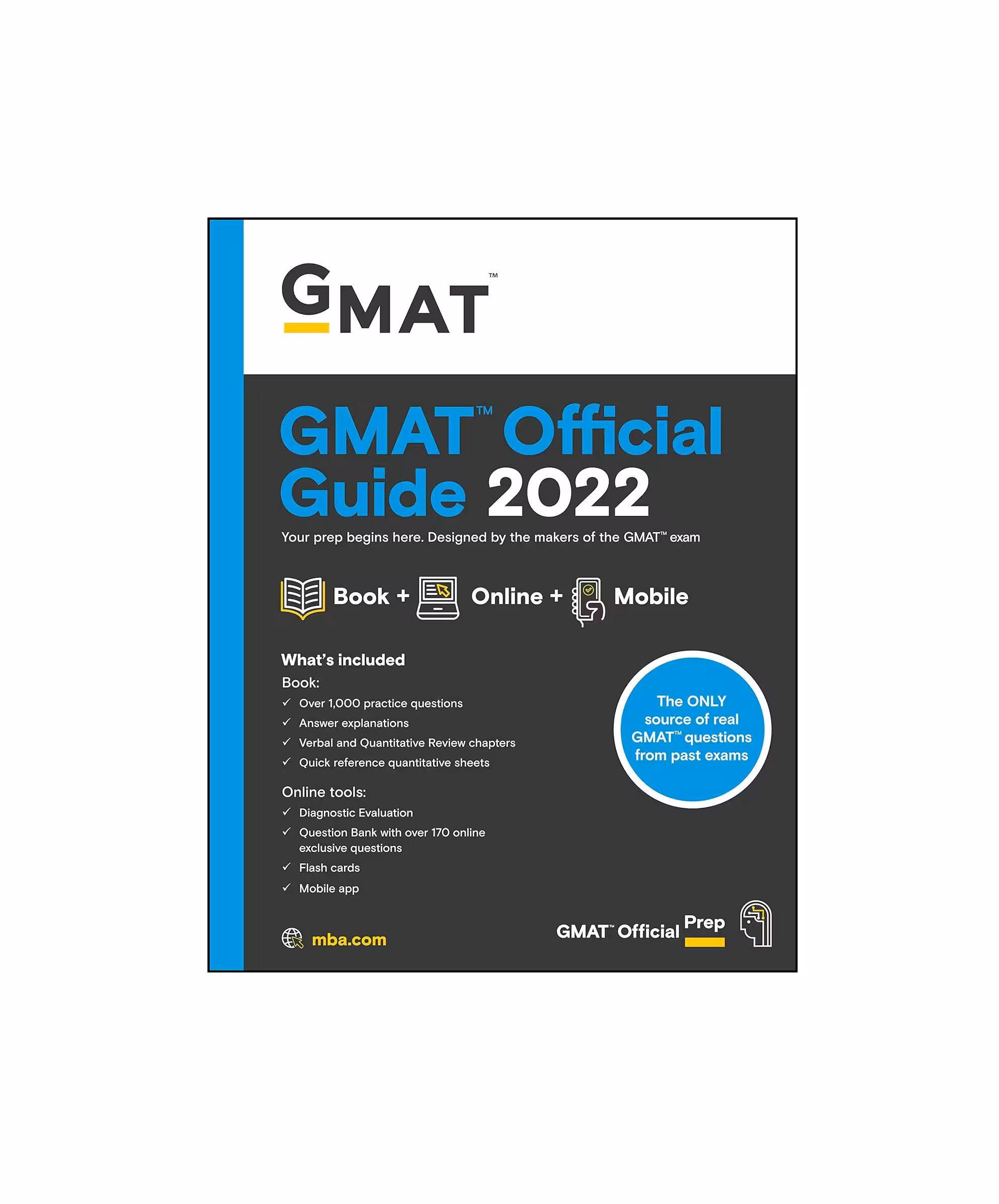 کتاب GMAT Official Guide 2022 جی مت افیشیال گاید