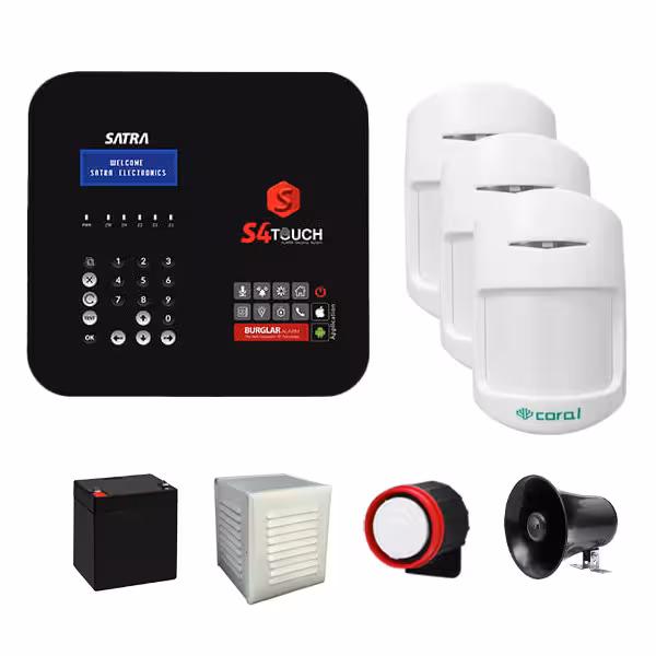 دزدگیر اماکن ساترا مدل S4PRO | چاوه